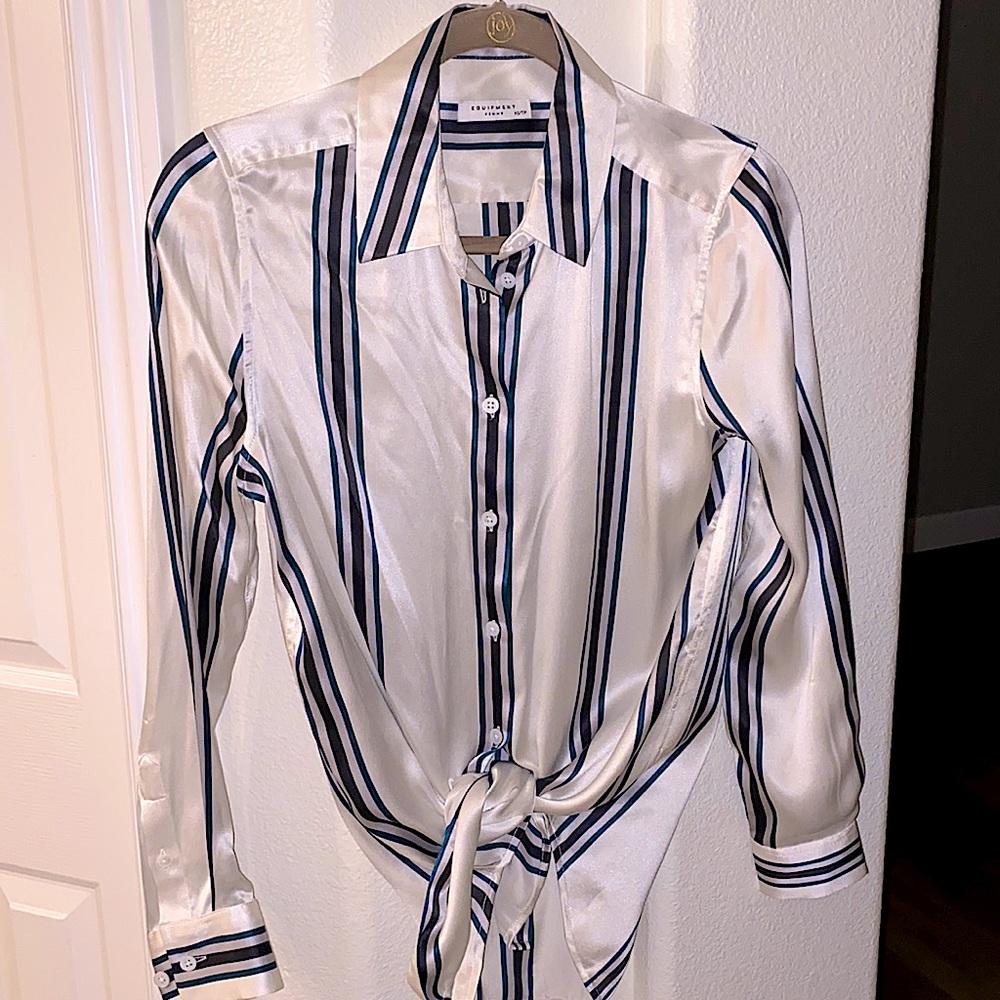 Equipment Femme french designer, silk blouse